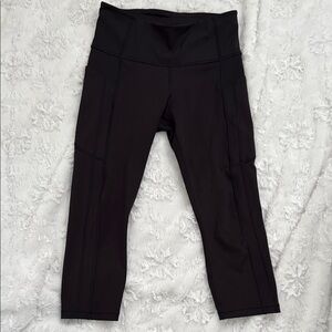 Black High-Waisted Leggings